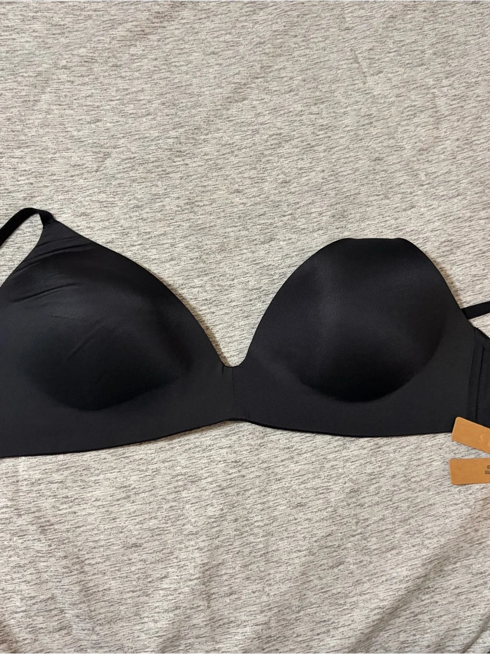 SKIMS Black Wireless Lightly Lined Bra 32DD - Picture 2 of 8